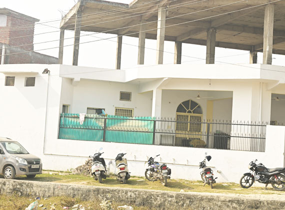 Contemporary luxury home exterior with large glass windows and modern design